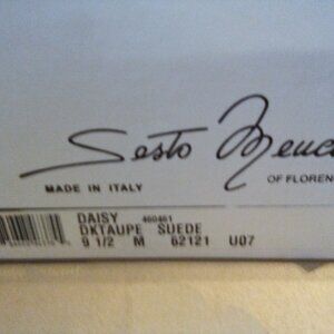 Taupe Brown, suede Knee boots.  Made in Italy by Sesto Meucci of Florence.